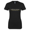 Thumbnail image for  Next Level Womens Black Boyfriend Tee