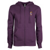 Thumbnail image for  ENZA Womens Purple Fleece Full Zip Hoodie