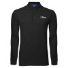 Thumbnail image for  Black Long Sleeve Polo