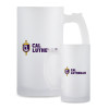Thumbnail image for  Full Color Decorative Frosted Glass Mug 16oz