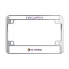 Thumbnail image for  Metal Motorcycle License Plate Frame in Chrome