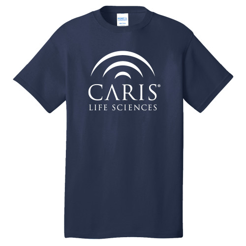 Extended Navy T Shirt-CARIS - Plus