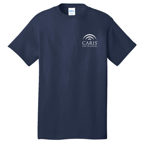 Extended Navy T Shirt-CARIS - Plus
