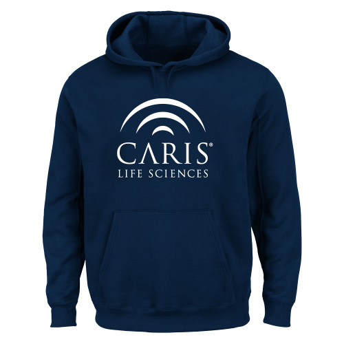 Extended Navy Hoodie-CARIS - Plus