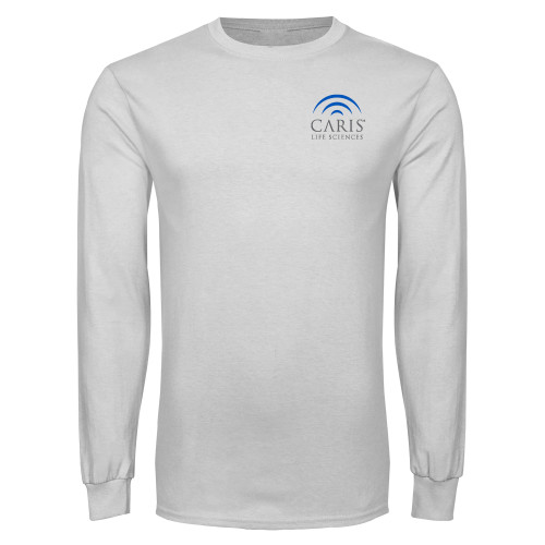 White Long Sleeve T Shirt-CARIS