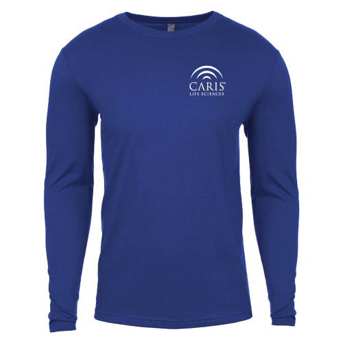 Next Level Royal Cotton Long Sleeve Tee-CARIS