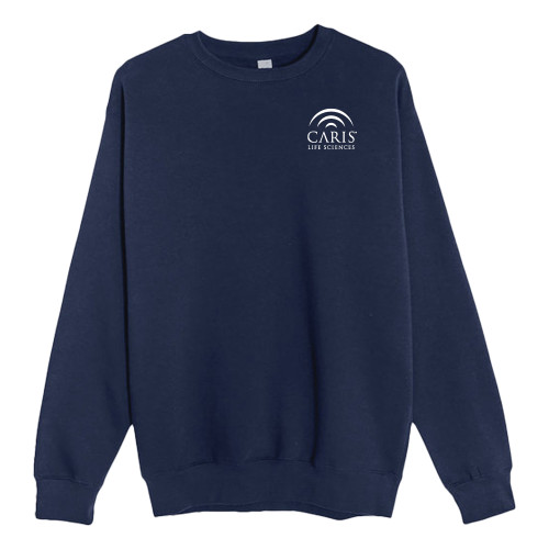 Lane Seven Navy Fleece Crew-CARIS