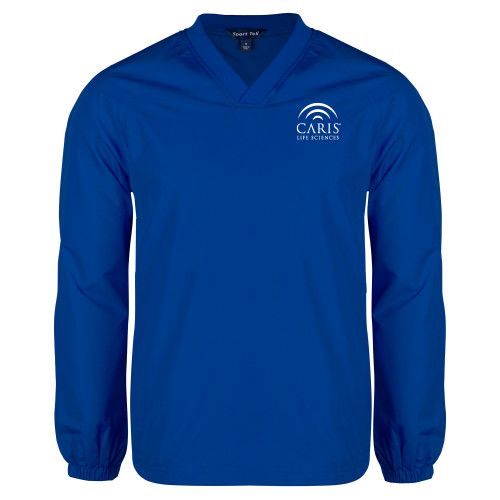 Royal V Neck Raglan Windshirt-CARIS