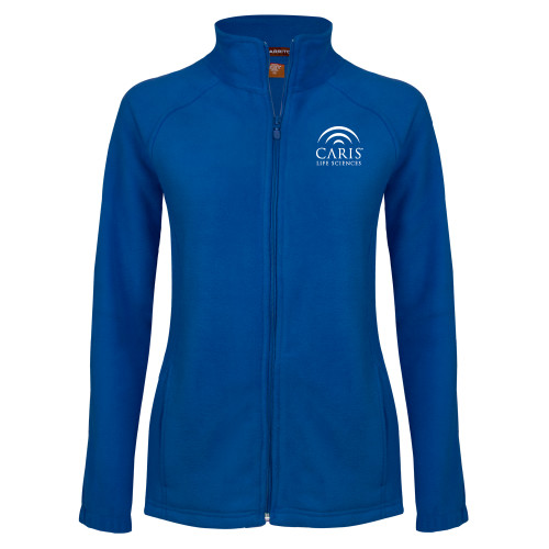 Womens Royal Fleece Full Zip Jacket-CARIS