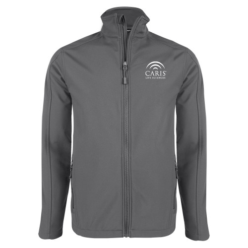 Charcoal Softshell Jacket-CARIS