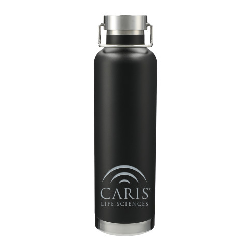 Thor Copper Vacuum Insulated Black Bottle 32oz-CARIS Engraved