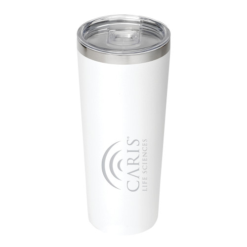 Thor Vacuum Insulated White Tumbler 22oz-CARIS Engraved