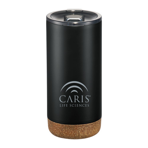 Valhalla Vacuum Insulated Black Tumbler 16oz-CARIS Engraved