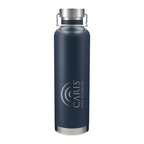 Thor Copper Vacuum Insulated Navy Bottle 32oz-CARIS Engraved