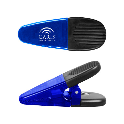 Blue Crocodile Clip/Magnet-CARIS
