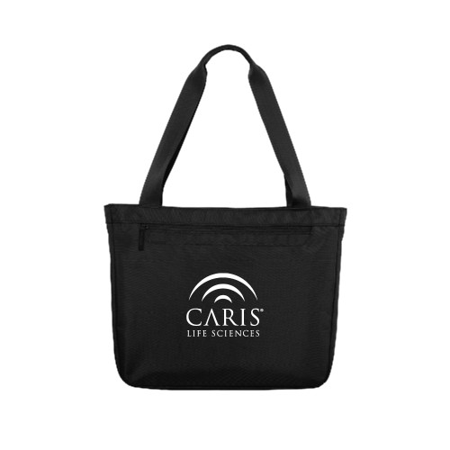 Executive Black Laptop Tote-CARIS
