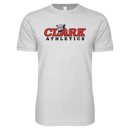  Next Level White SoftStyle T Shirt - Primary Logo