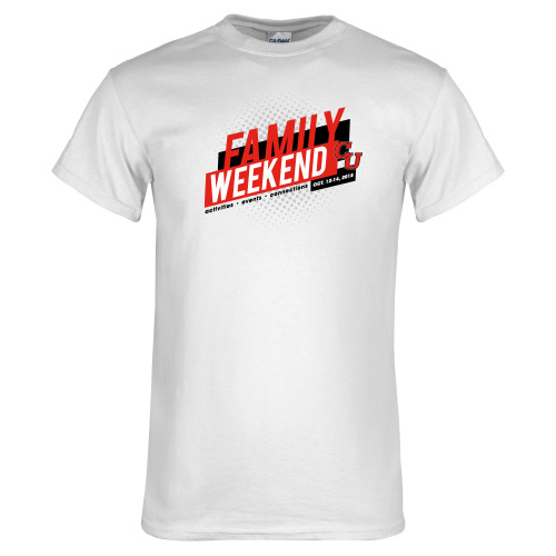  White T Shirt - CU Family Weekend
