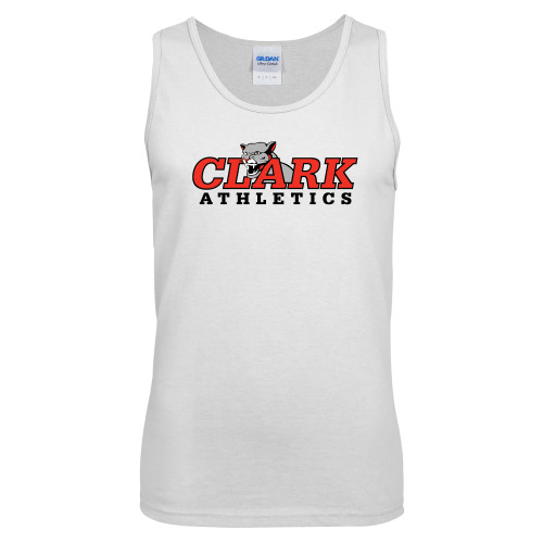  White Tank Top - Primary Logo