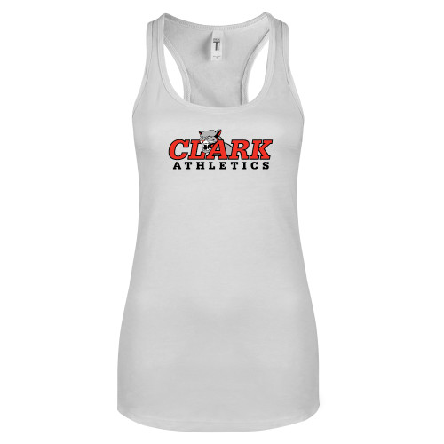 Next Level Racerback Tank White - Primary Logo