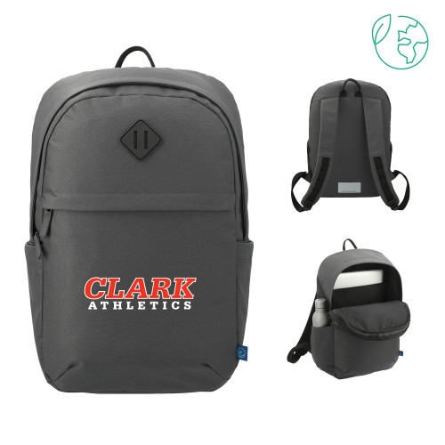  Repreve Charcoal Ocean Commuter Computer Backpack - Clark Athletics