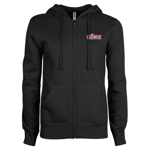 Main Image for  ENZA Womens Black Fleece Full Zip Hoodie