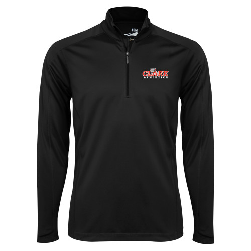  Syntrel Black Interlock 1/4 Zip - Primary Logo