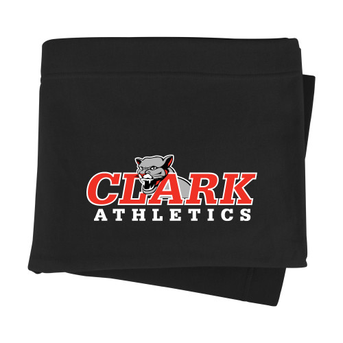  Black Sweatshirt Blanket - Primary Logo