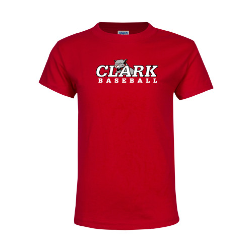 Youth Red T Shirt - Baseball