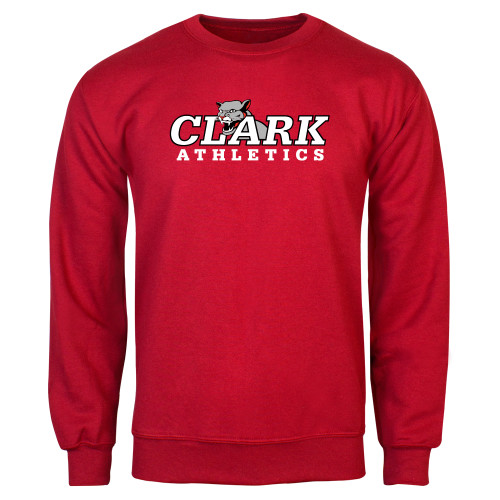  Red Fleece Crew - Primary Logo