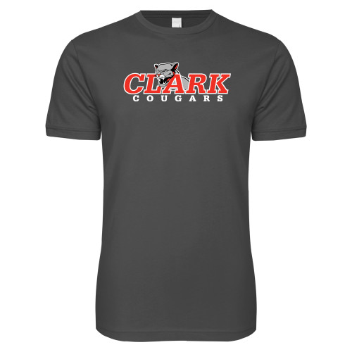  Next Level Charcoal SoftStyle T Shirt - Secondary Logo