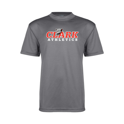 Main Image for  Youth Performance Grey Concrete Tee