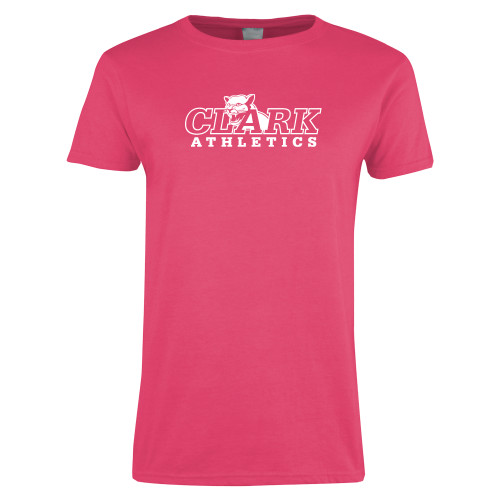 Main Image for  Womens Hot Pink Short Sleeve Tee
