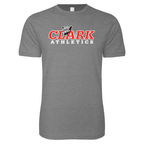 Main Image for  Next Level Heather Grey SoftStyle T Shirt