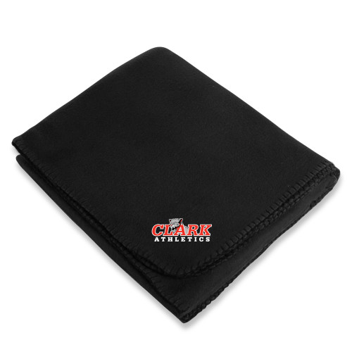  Black Arctic Fleece Blanket - Primary Logo