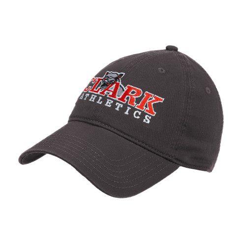  Charcoal Unstructured Adjustable Low Profile Hat - Primary Logo
