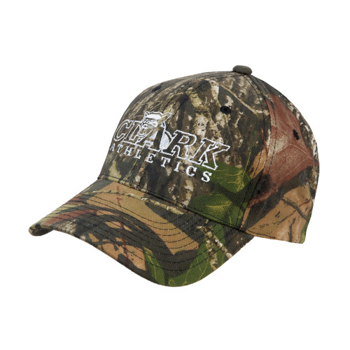  Mossy Oak Camo Structured Adjustable Cap - Primary Logo