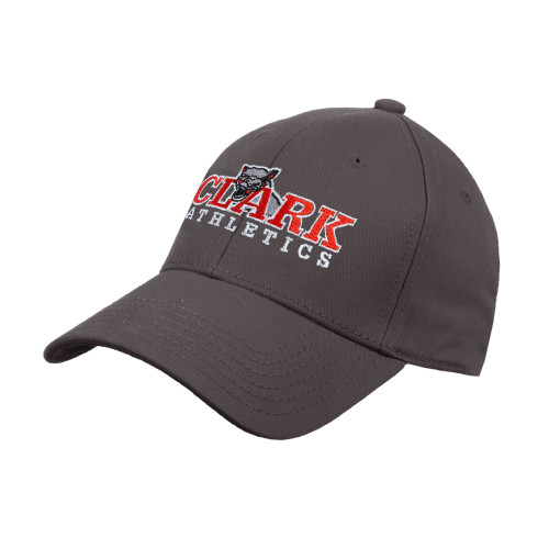  Charcoal Structured Adjustable Pro Style Hat - Primary Logo