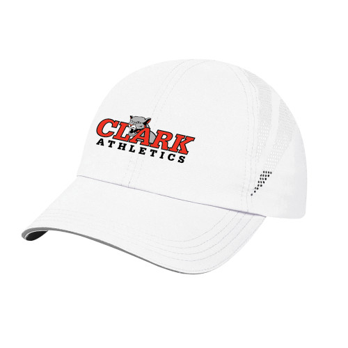  White Performance Cap - Primary Logo