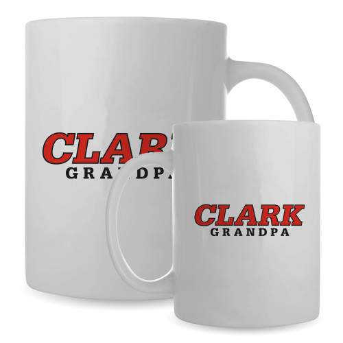  Full Color White Mug 15oz - Grandpa