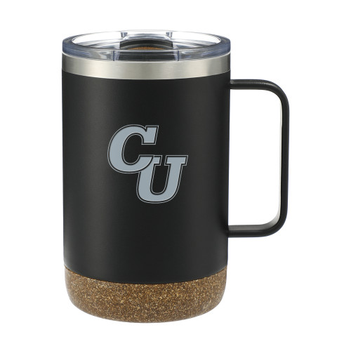  Valhalla Vacuum Insulated Camp Black Mug 14oz - Interlocking CU Engraved
