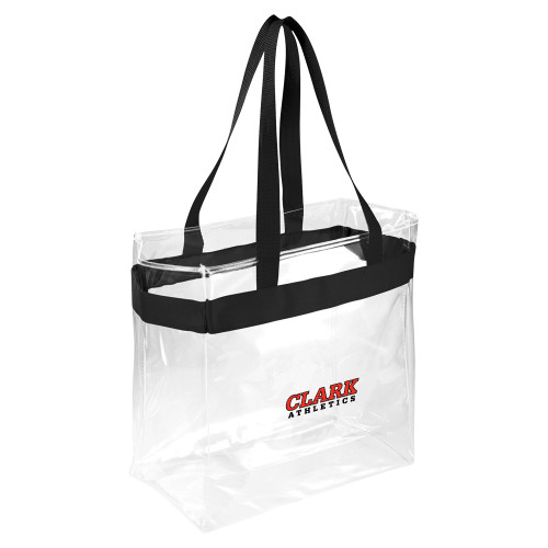  Game Day Clear Stadium Tote - Clark Athletics