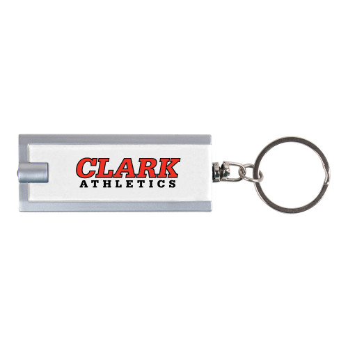  Turbo White Flashlight Key Holder - Clark Athletics