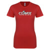 Thumbnail image for  Next Level Womens Red Boyfriend Tee