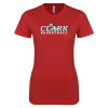Thumbnail image for  Next Level Womens Red Boyfriend Tee