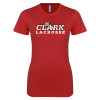 Thumbnail image for  Next Level Womens Red Boyfriend Tee