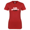 Thumbnail image for  Next Level Womens Red Boyfriend Tee