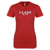 Thumbnail image for  Next Level Womens Red Boyfriend Tee