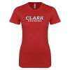 Thumbnail image for  Next Level Womens Red Boyfriend Tee