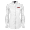 Thumbnail image for  Womens White Twill Button Down Long Sleeve